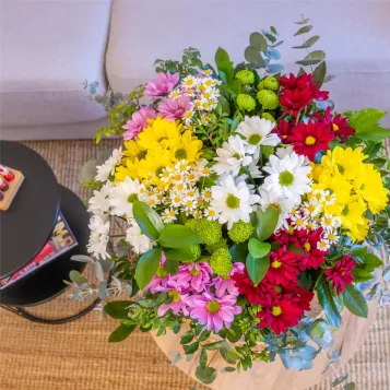 Comprar Ramo margaritas Primavera Fresca en Barcelona | FLORES DÍA DE LA MADRE
