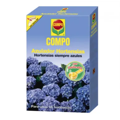 Azulador hortensias