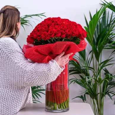 Bouquet de 101 rosas 2