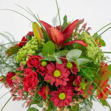 Comprar Minijarrón silvestre tonos rojos en Barcelona | Flores Navarro