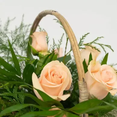 Compra Cistella de Roses a Barcelona 1 Centres de Flor 2