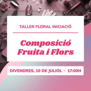 Taller de composición floral con fruta | Crea piezas únicas y naturales 2