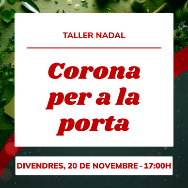 Taller corona de Navidad para la puerta | Crea tu decoración navideña 2