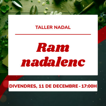 Taller ramo navideño | Crea tu bouquet con flores y verdes de Navidad