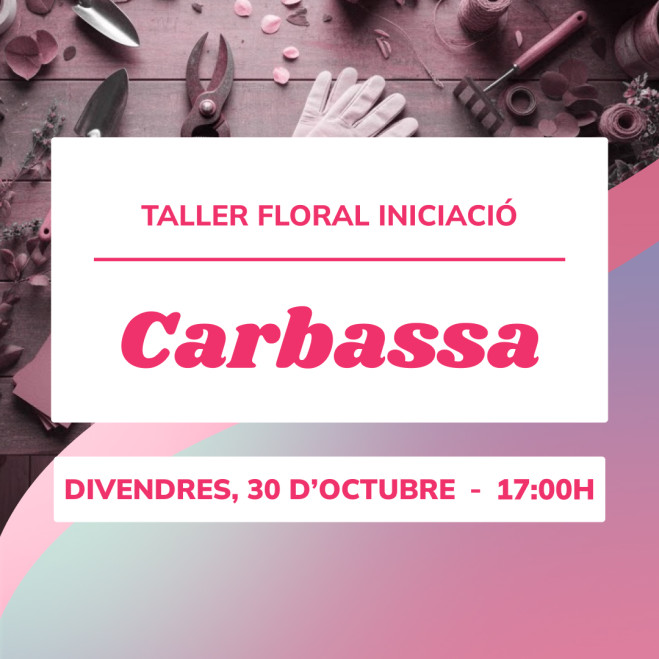 Taller de flores en calabaza | Centro floral otoñal y creativo